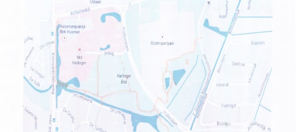 overzichtskaar Harlinger bos 001
